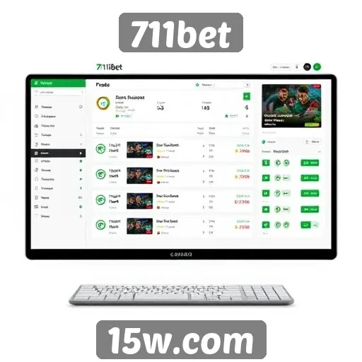 Mudanças na interface do usuário do 711bet